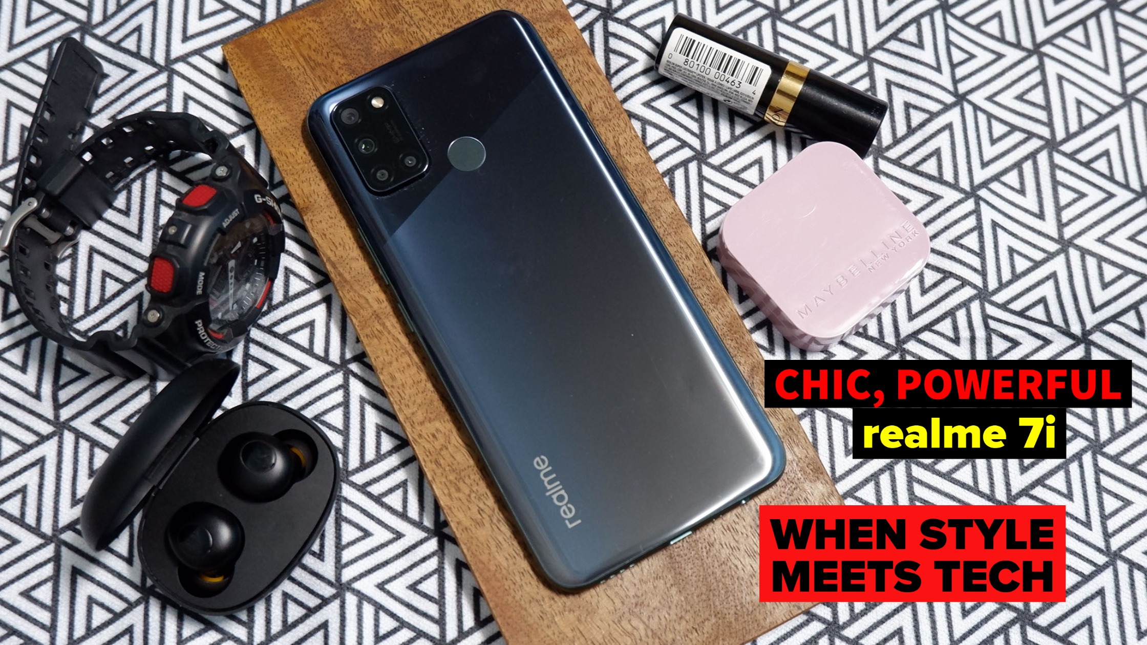 Chic, powerful realme 7i: When style meets tech