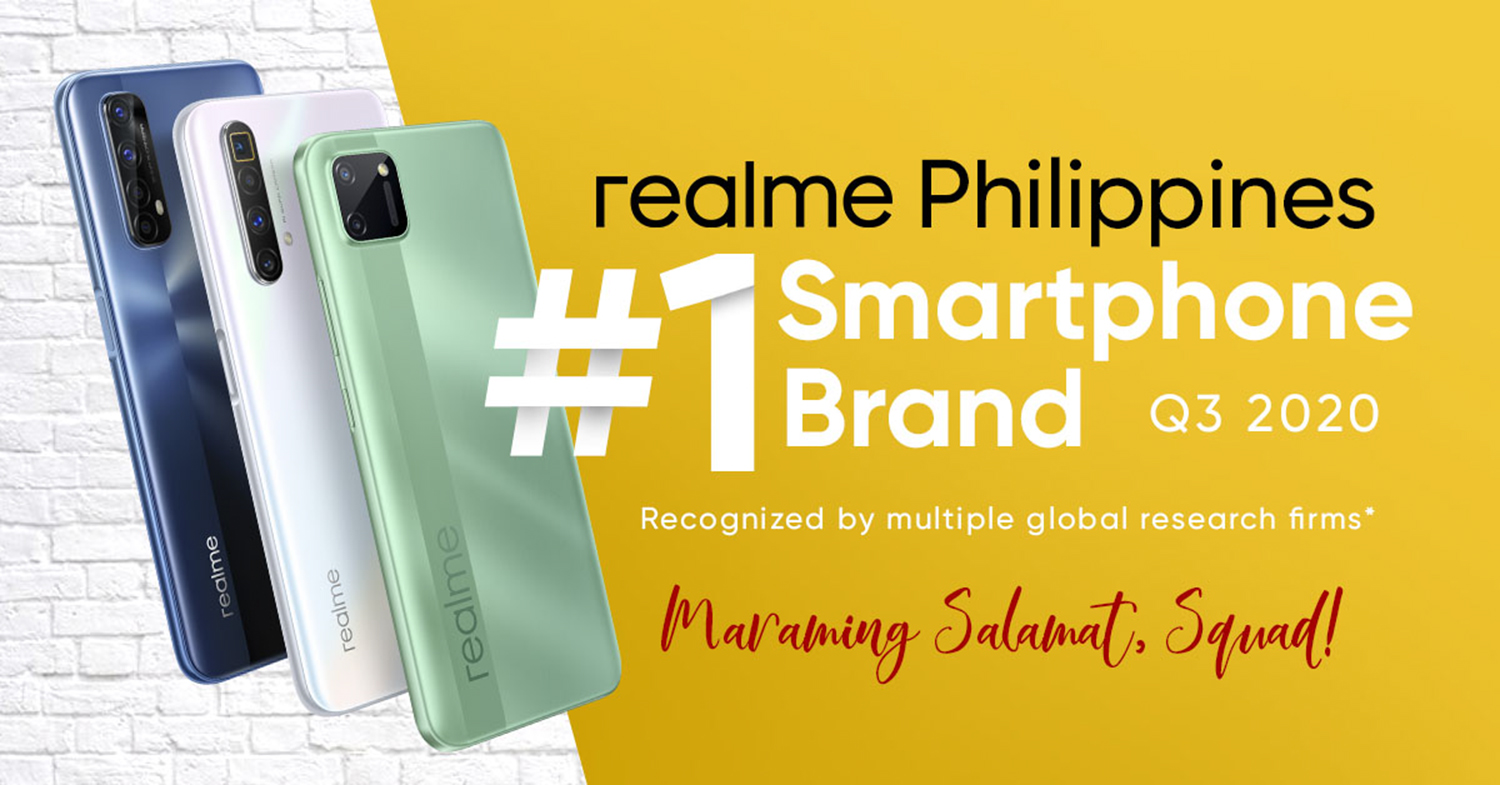 realme grabs PH top 1 smartphone brand slot in just 2 years