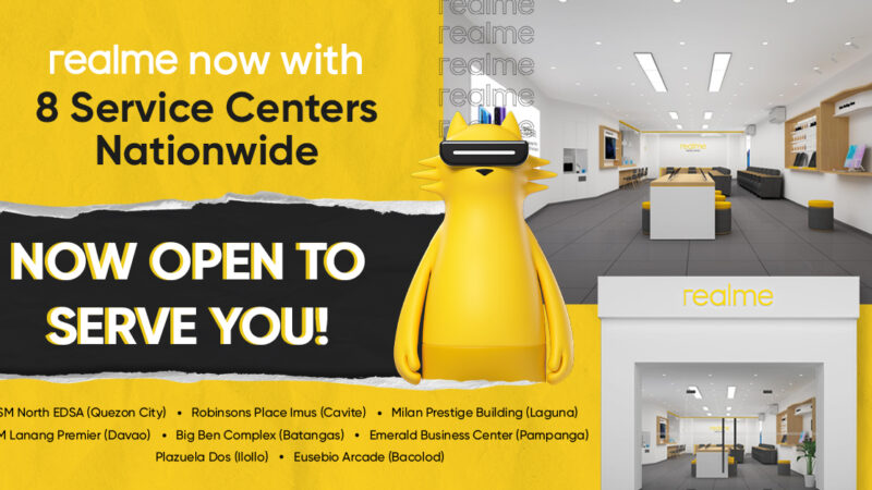 realme opens 8 dedicated service centers nationwide